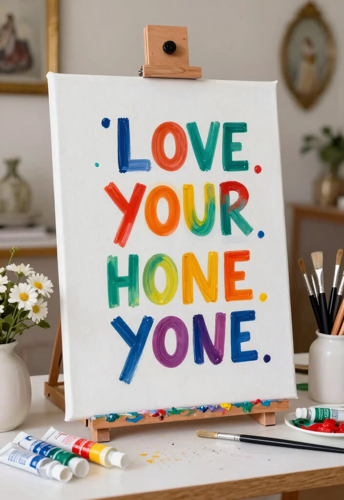 12 Christian Craft Ideas Meaningful and Easy to Make - 1. Inspiring Scripture Wall Art 1