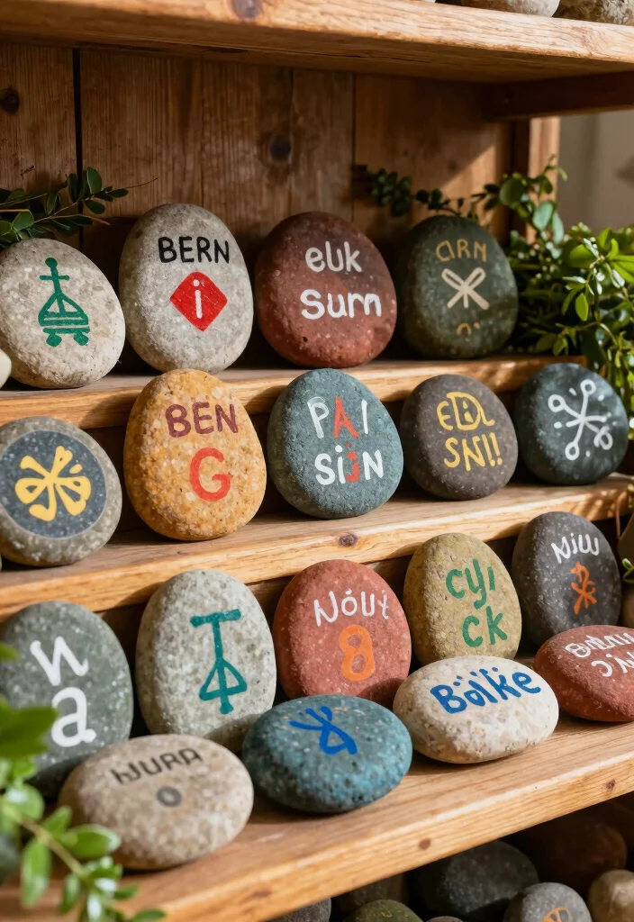 12 Christian Craft Ideas Meaningful and Easy to Make - 6. Blessing Stones 1
