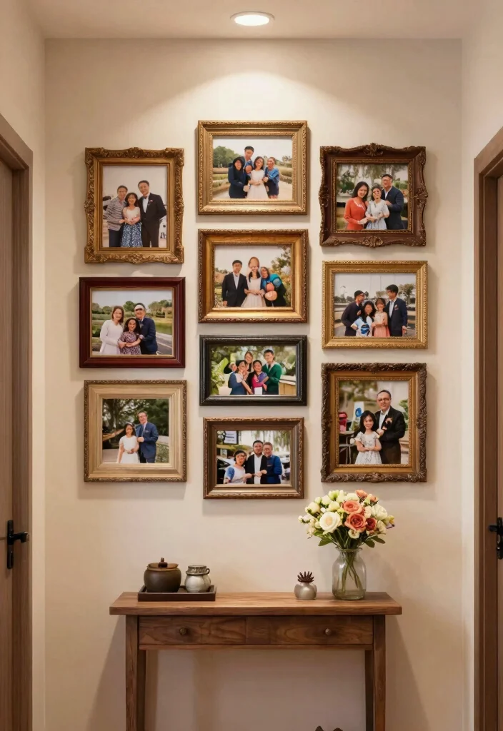 12 Craft Ideas Wall Decor Easy Handmade Accents - 5. DIY Photo Collage 1