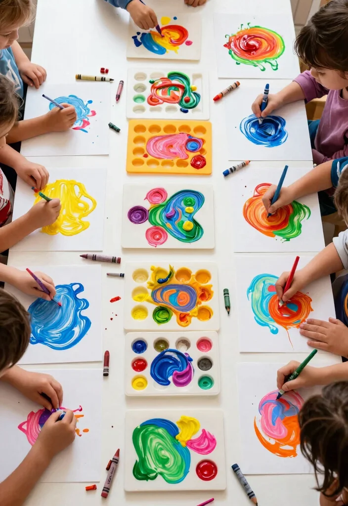 12 Craft Ideas for School: Easy and Fun Eco-Friendly Projects 12 12 Craft Ideas for School: Easy and Fun Eco-Friendly Projects - 12. Recycled Crayon Art 1