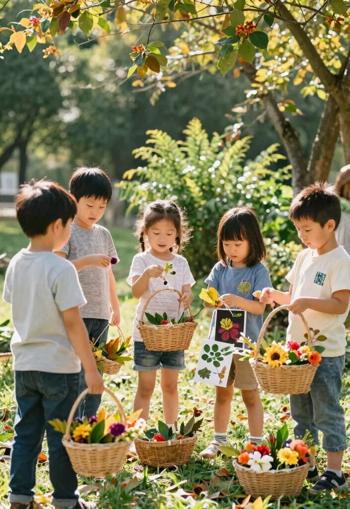 12 Craft Ideas for School: Easy and Fun Eco-Friendly Projects 2 12 Craft Ideas for School: Easy and Fun Eco-Friendly Projects - 2. Nature Collages 1