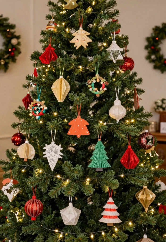12 Craft Ideas with Tissue Paper: Easy and Budget Friendly - 11. Tissue Paper Christmas Ornaments 1