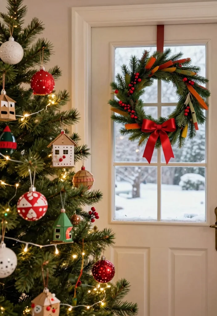 12 Creative Carton Decoration Ideas for Your Eco-Friendly Home - 12. Sustainable Holiday Decorations 1