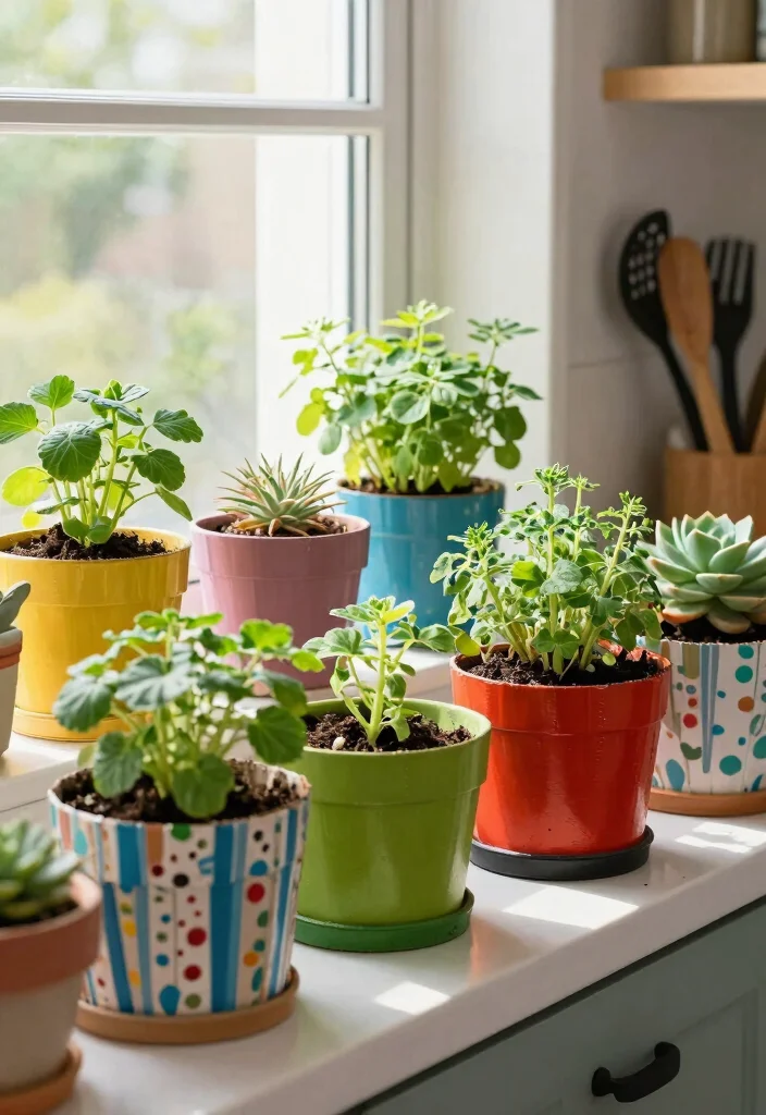 12 Creative Carton Decoration Ideas for Your Eco-Friendly Home - 3. Fun and Funky Planters 1