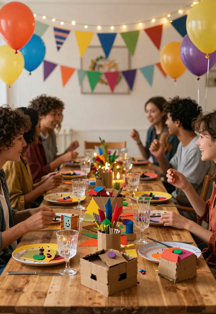 12 Creative Carton Decoration Ideas for Your Eco-Friendly Home - 9. Unique Party Decorations 1