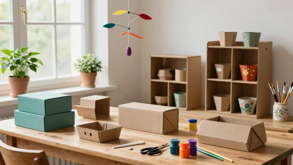 12 Creative Carton Decoration Ideas for Your Eco-Friendly Home