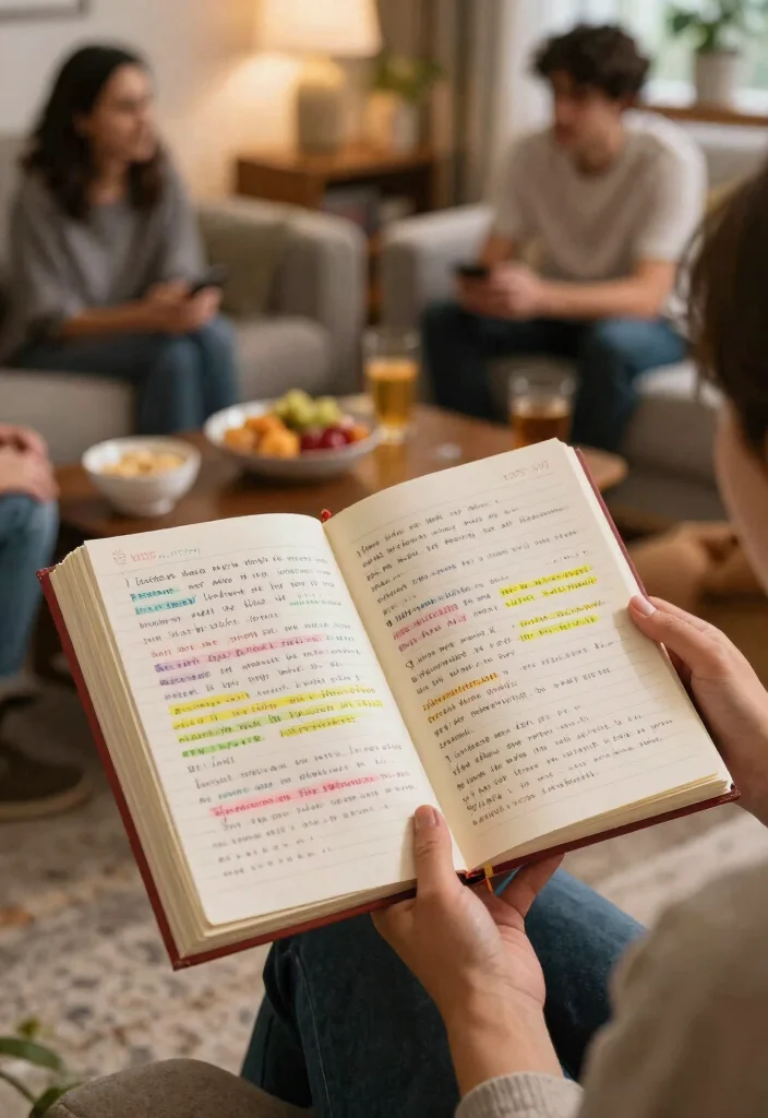 12 DIY Book Journal Ideas for Creative Readers - 10. Collaborative Book Journal 1