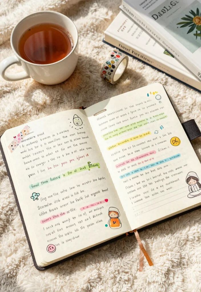 12 DIY Book Journal Ideas for Creative Readers - 4. Themed Quote Journal 1