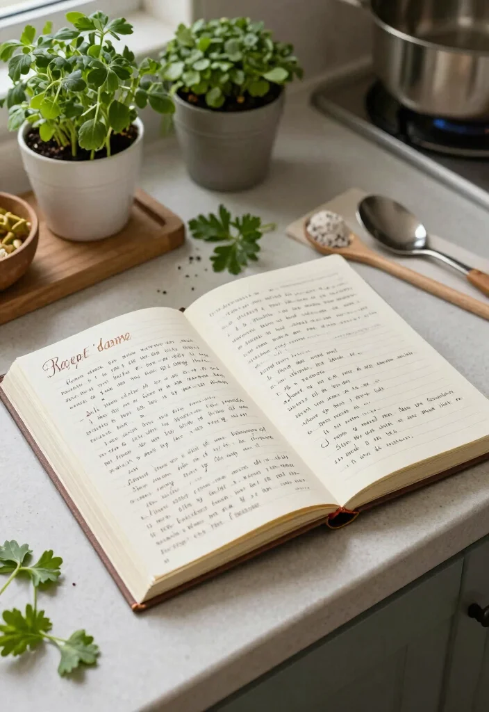 12 DIY Book Journal Ideas for Creative Readers - 8. Recipe Journal Inspired by Books 1