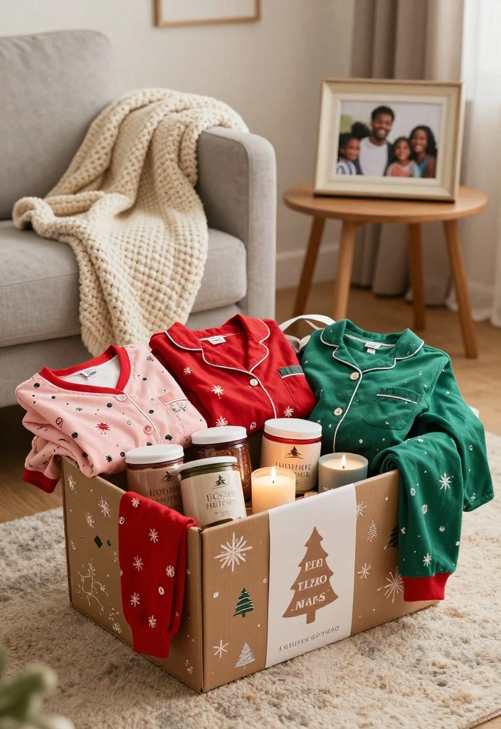 12 DIY Christmas Eve Box Ideas Family Tradition Crafts - 1. The Pajama Surprise Box 1