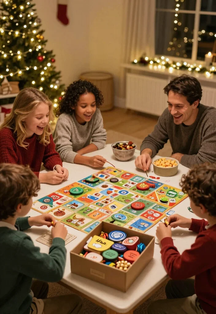 12 DIY Christmas Eve Box Ideas Family Tradition Crafts - 10. Family Game Night Box 1