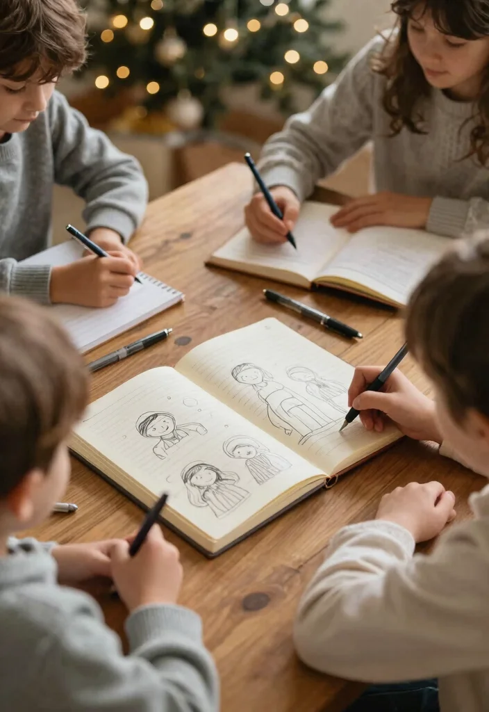 12 DIY Christmas Eve Box Ideas Family Tradition Crafts - 12. Family Reflection Journal 1