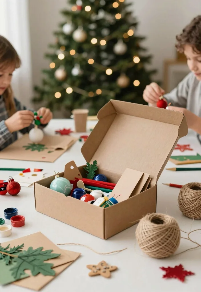 12 DIY Christmas Eve Box Ideas Family Tradition Crafts - 2. Crafting Memories Together 1