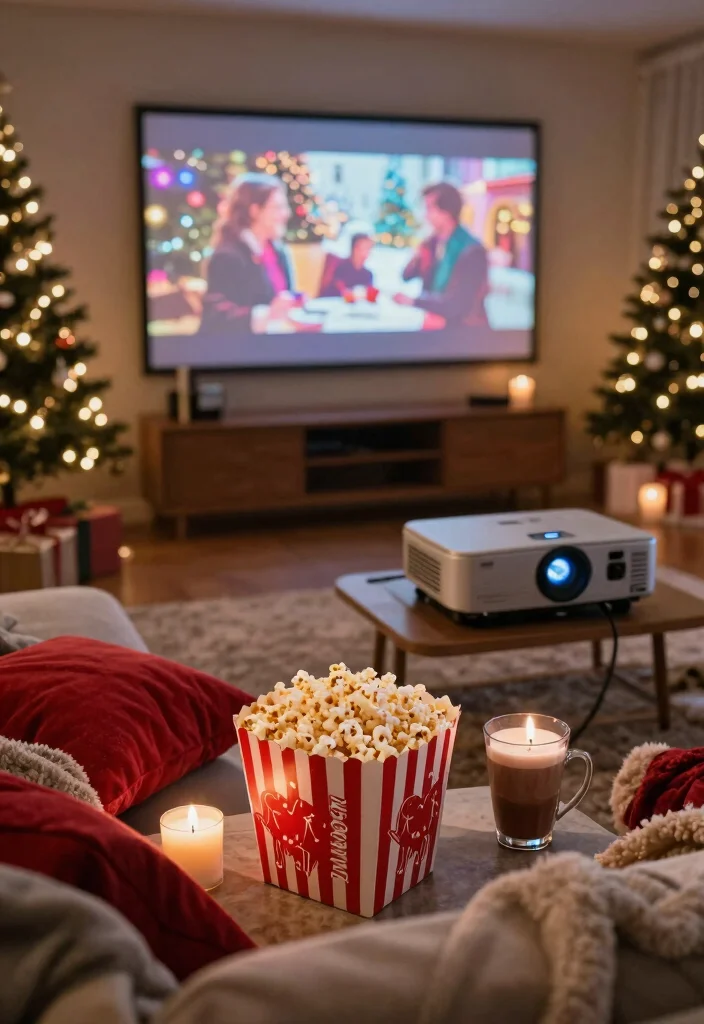12 DIY Christmas Eve Box Ideas Family Tradition Crafts - 3. Movie Night Essentials 1