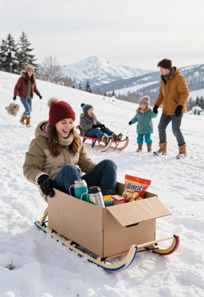 12 DIY Christmas Eve Box Ideas Family Tradition Crafts - 5. Outdoor Adventure Box 1