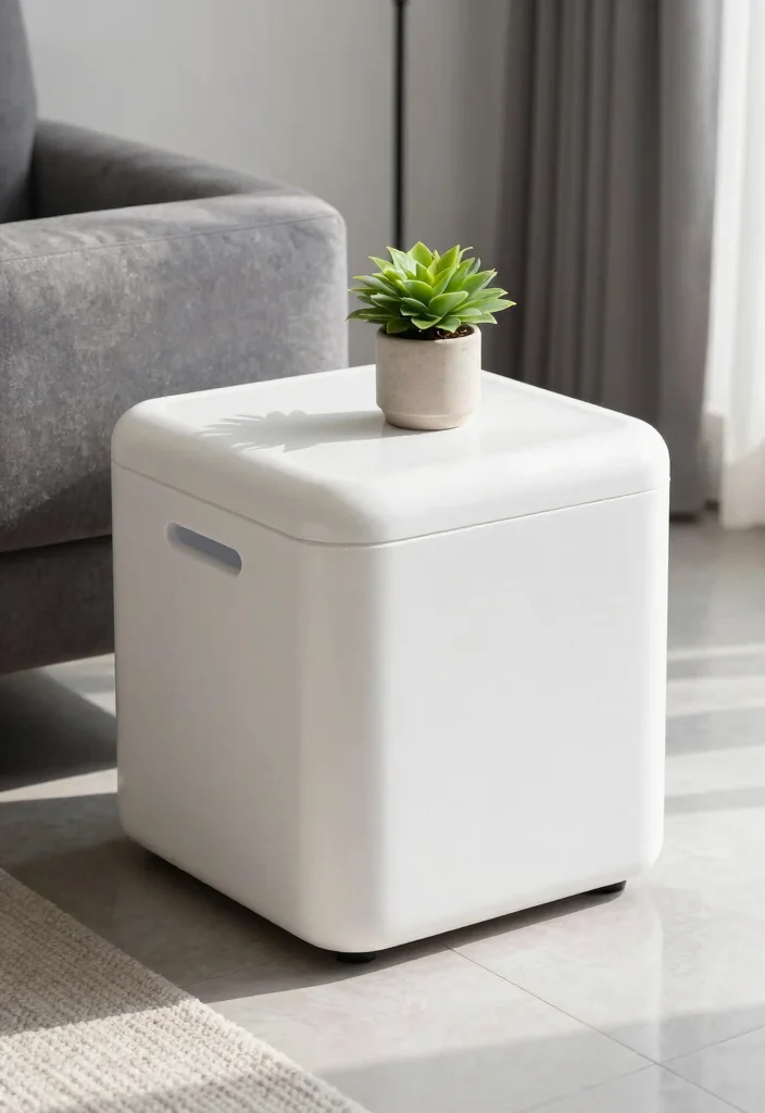 12 DIY Litter Box Ideas Hidden and Stylish Solutions 12. Modern Cube Litter Box 0