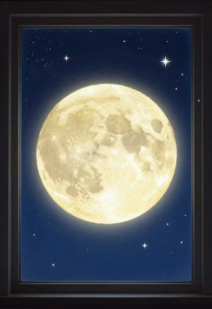 12 Easy Halloween Window Painting Ideas Last Minute Friendly - 9. Mysterious Moon 1