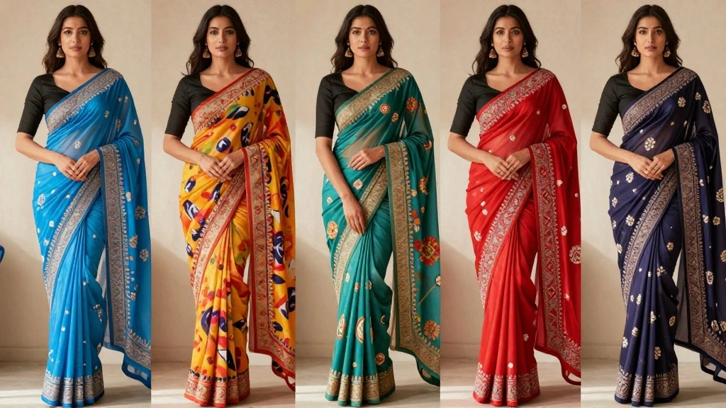 12 Fabric Painting Ideas on Sarees That Look Custom Made