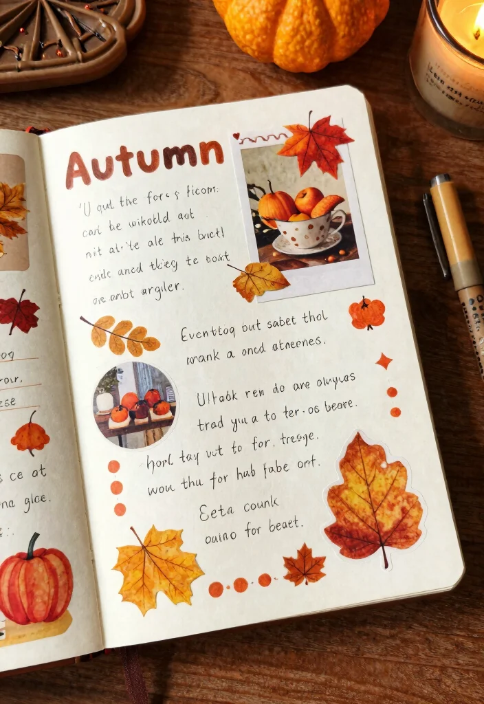 12 Fall Junk Journal Ideas Cozy and Creative for Autumn - 12. End-of-Season Reflections 1