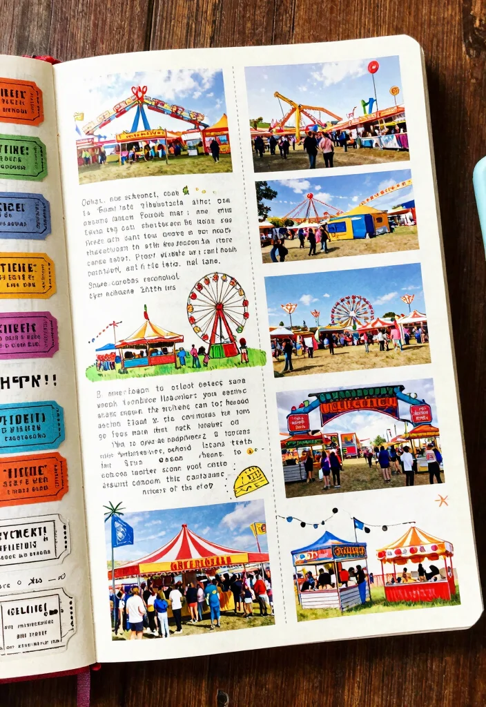 12 Fall Junk Journal Ideas Cozy and Creative for Autumn - 9. Memories of Traveling Fall Fairs 1