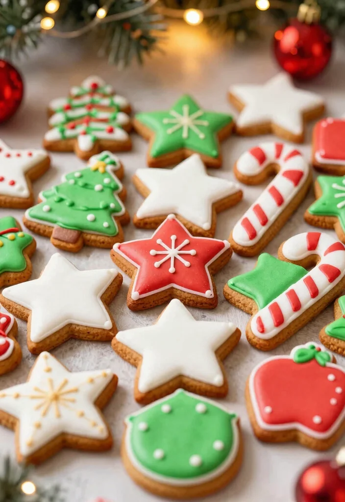 12 Gingerbread Painting Ideas Too Cute to Eat - 10. Traditional Holiday Symbols 1