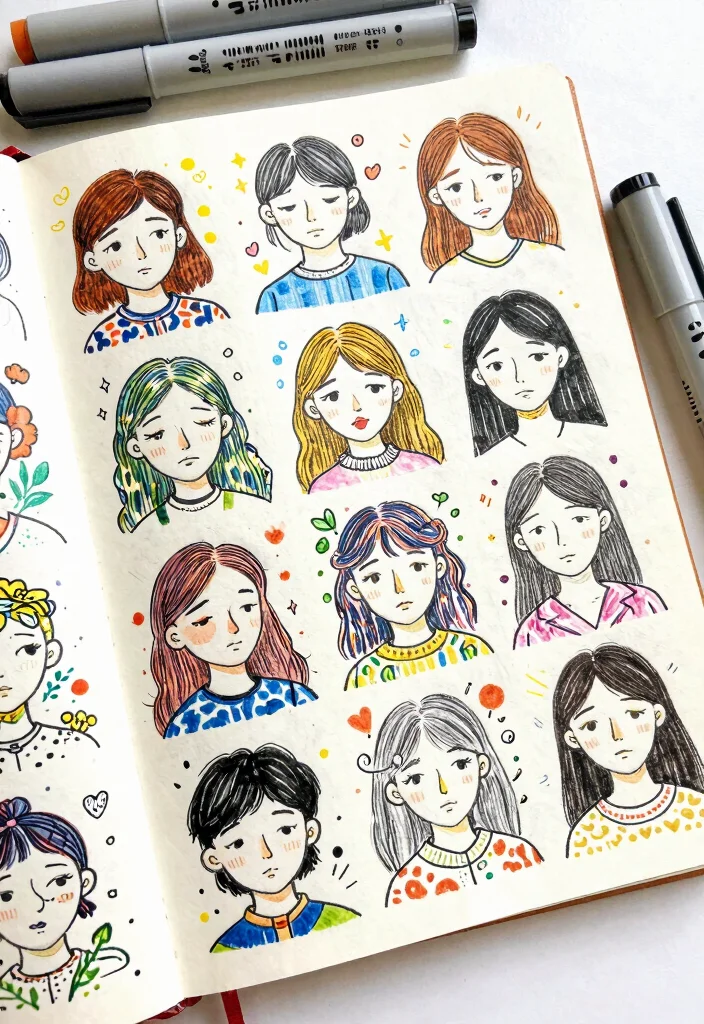 12 Illustrated Journal Ideas Anyone Can Try at Home - 1. Daily Doodles 1