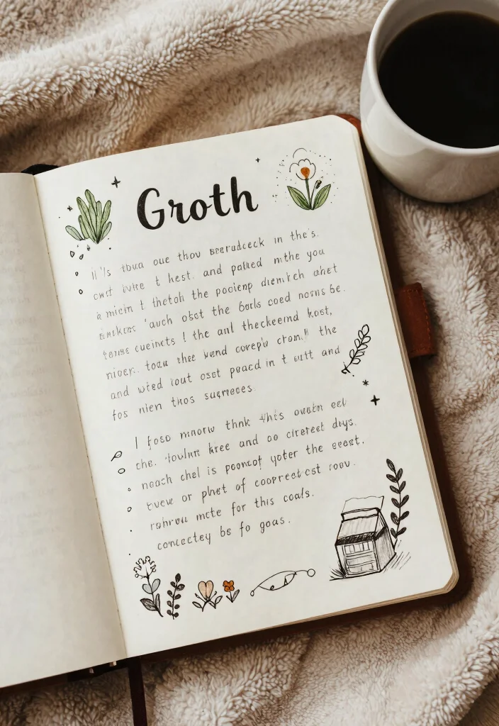 12 Illustrated Journal Ideas Anyone Can Try at Home - 12. Personal Reflection Pages 1