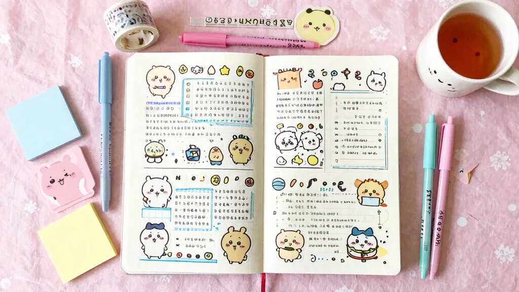 12 Journal Ideas Kawaii Cute and Beginner Friendly