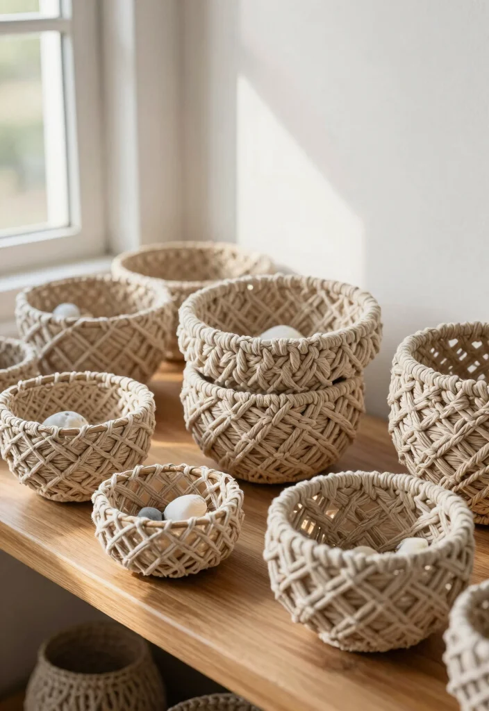 12 Macrame Easy DIY Craft Ideas Beginner Friendly - 11. Macrame Bowls 1