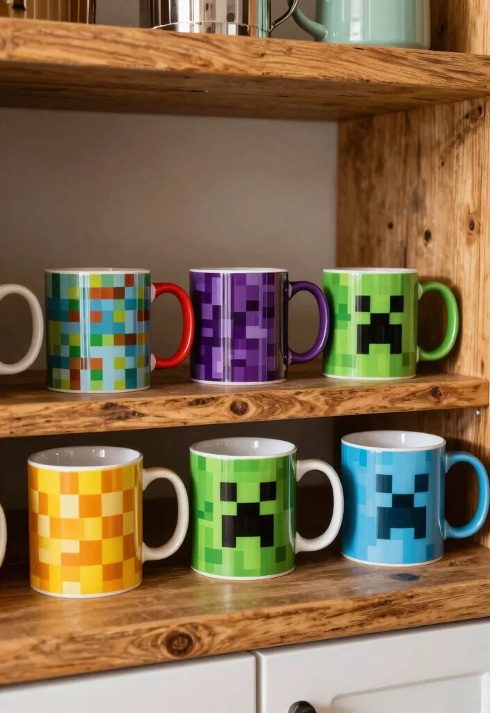 12 Minecraft Craft Ideas Creative DIY for Fans 5 12 Minecraft Craft Ideas Creative DIY for Fans 5. Minecraft Mugs 0