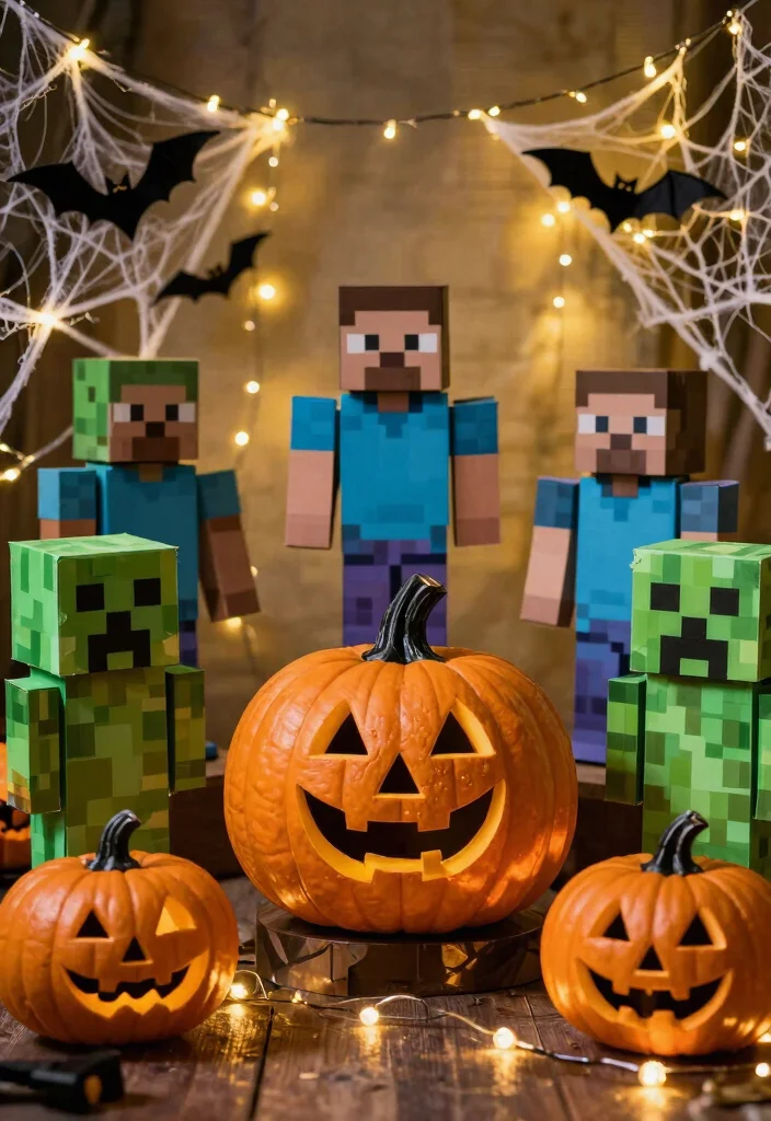 12 Minecraft Craft Ideas Creative DIY for Fans 6 12 Minecraft Craft Ideas Creative DIY for Fans 6. Minecraft Halloween Decorations 0