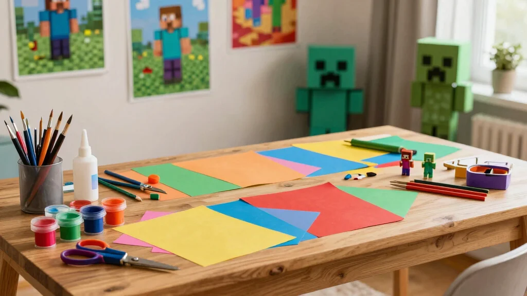12 Minecraft Craft Ideas Creative DIY for Fans