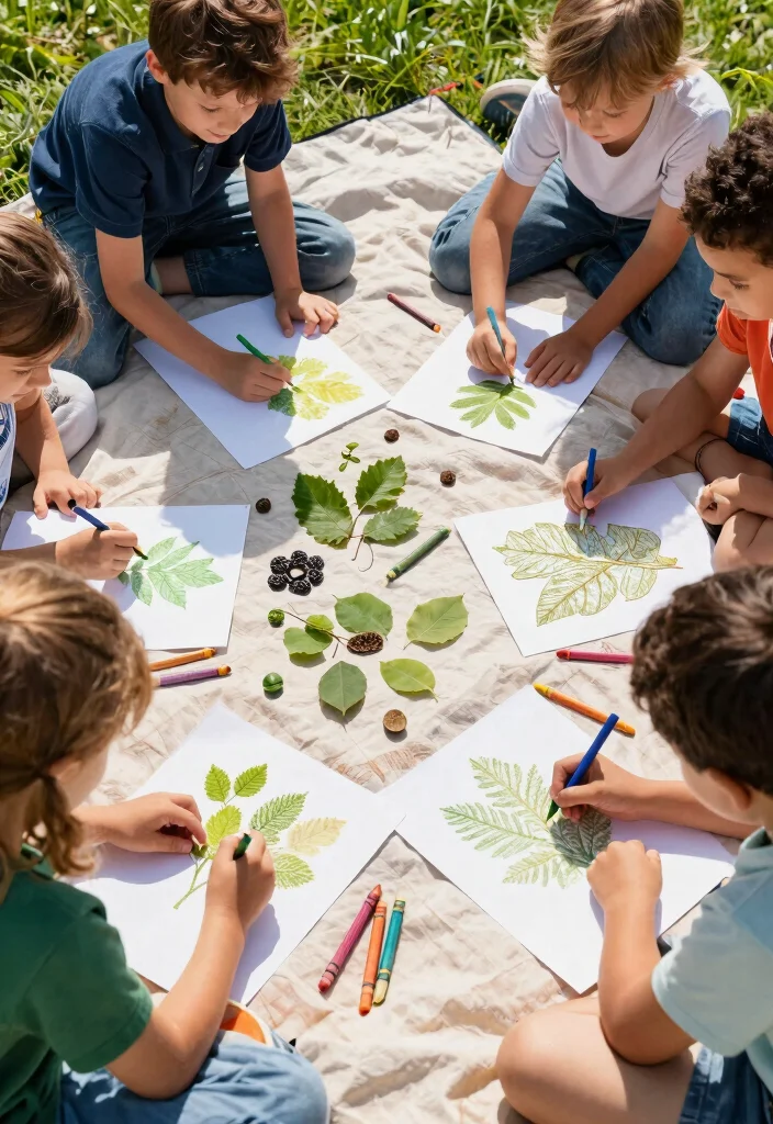 12 Nature Craft Ideas Easy Projects Inspired by the Outdoors 11 12 Nature Craft Ideas Easy Projects Inspired by the Outdoors 11. Nature Rubbings 0