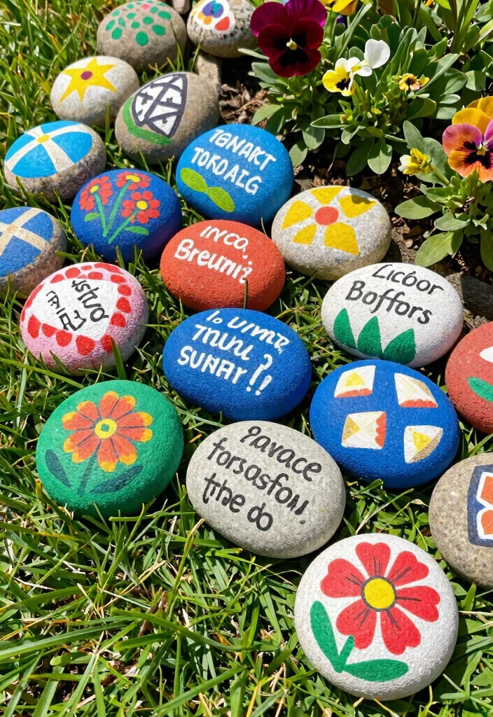 12 Nature Craft Ideas Easy Projects Inspired by the Outdoors 5 12 Nature Craft Ideas Easy Projects Inspired by the Outdoors 5. Stone Painting 0