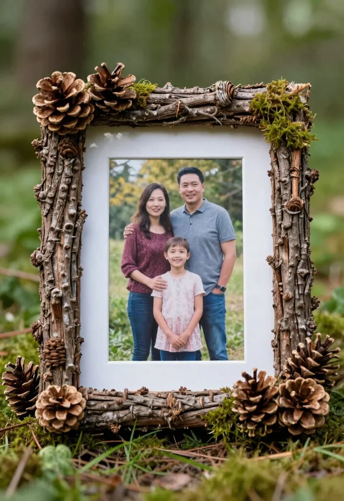 12 Nature Craft Ideas Easy Projects Inspired by the Outdoors 8 12 Nature Craft Ideas Easy Projects Inspired by the Outdoors 8. Twig Picture Frames 0