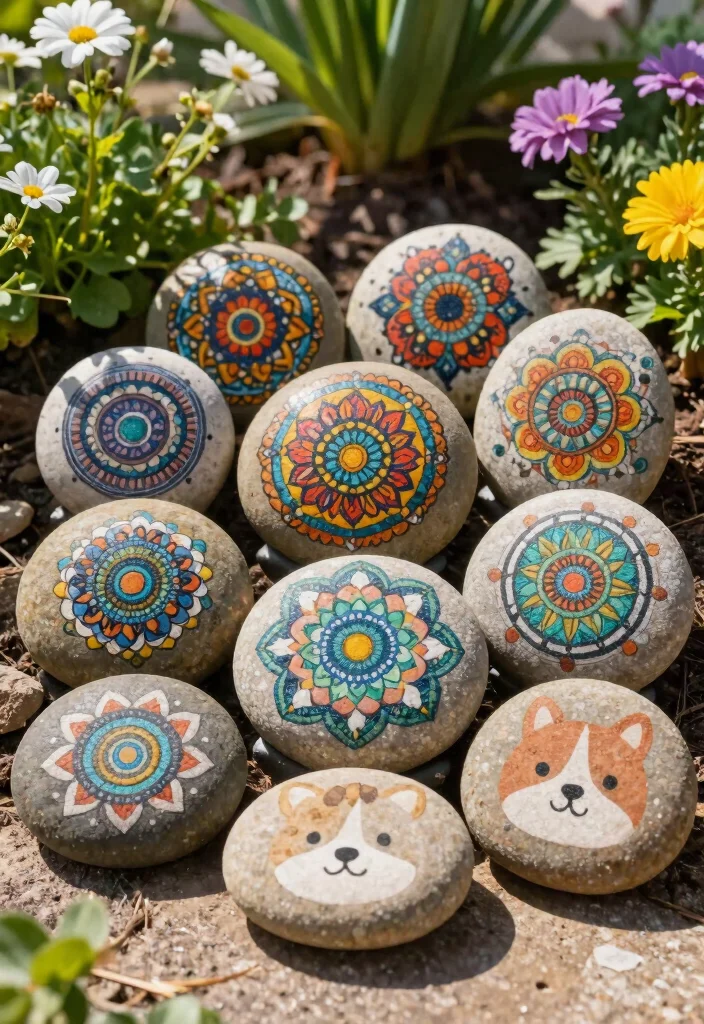 12 Nature Craft Ideas Easy Projects Inspired by the Outdoors 9 12 Nature Craft Ideas Easy Projects Inspired by the Outdoors 9. Decorative Nature Stones 0