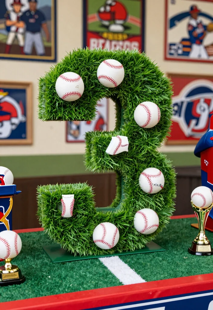 12 Number Decoration Ideas Perfect for Parties and Events - 12. Themed Number Displays 1