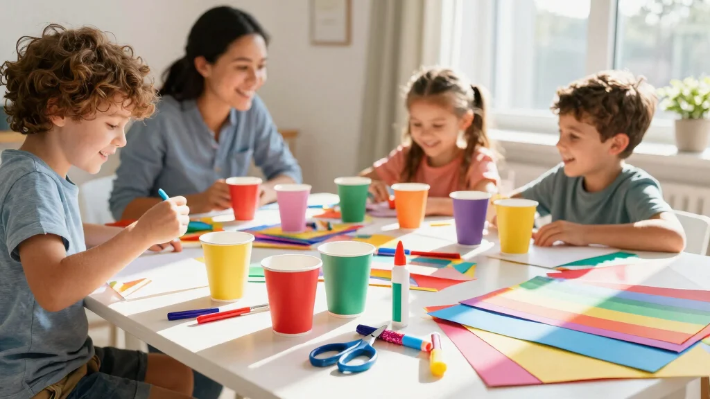 12 Paper Cup Craft Ideas Easy and Low Cost