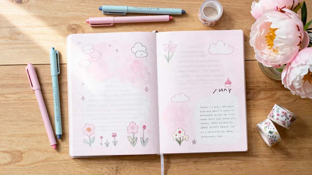 12 Pink Aesthetic Bullet Journal Ideas: Soft and Stylish