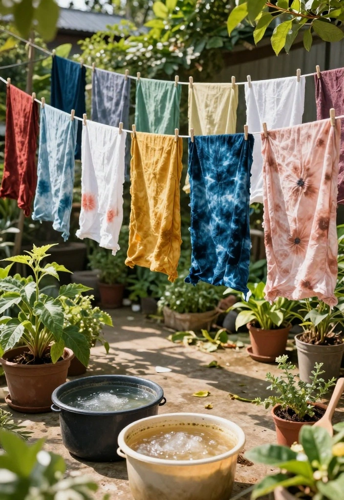 12 Trendy Craft Ideas Modern Pinterest Worthy 4. Natural Dye Fabrics 0