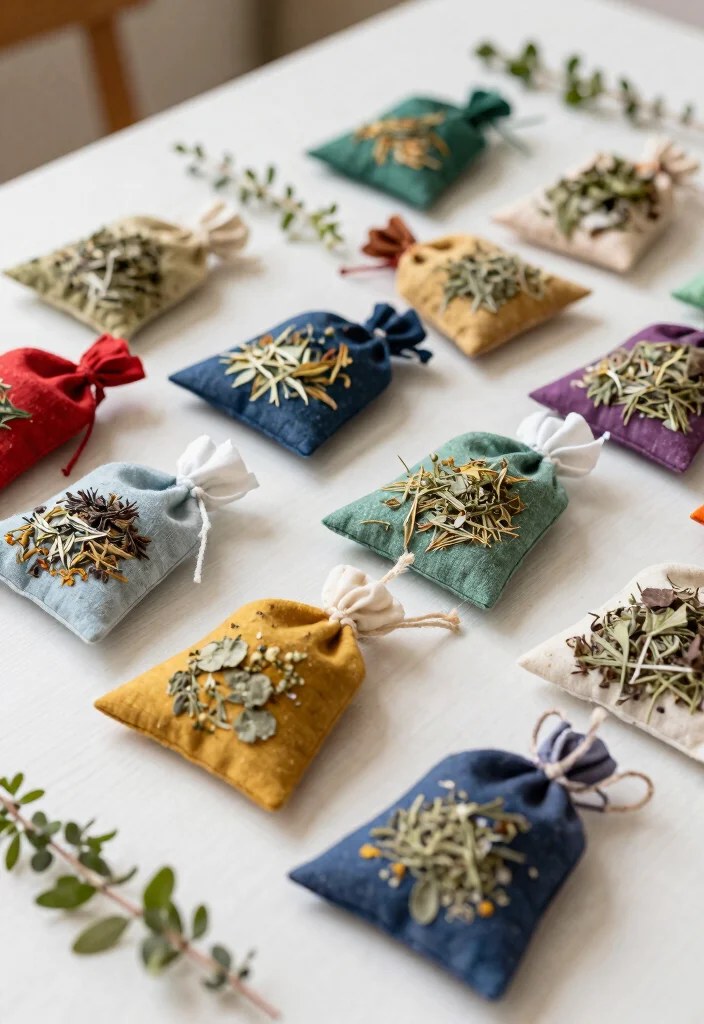 12 Trendy Craft Ideas Modern Pinterest Worthy 7. DIY Herbal Sachets 0
