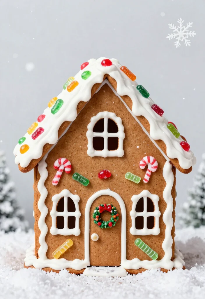 12 Window Painting Ideas Christmas That Instantly Feel Festive 5 12 Window Painting Ideas Christmas That Instantly Feel Festive - 5. Charming Gingerbread House 1