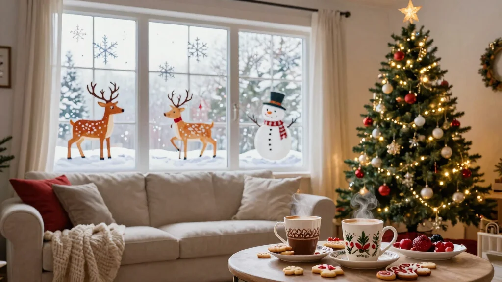 12 Window Painting Ideas Christmas That Instantly Feel Festive