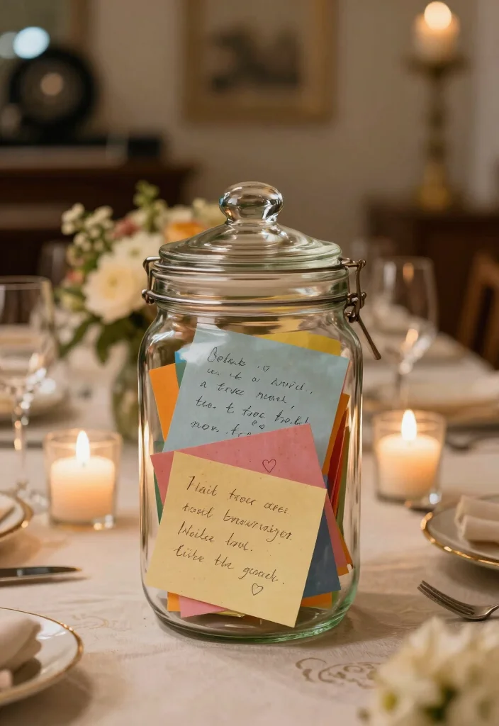 14 Anniversary Decoration Ideas at Home DIY and Romantic - 13. Memory Jar 1