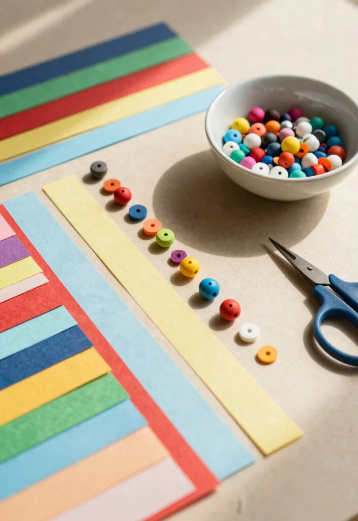 14 Art and Craft Ideas with Paper Simple and Creative 10. Paper Bead Making 0