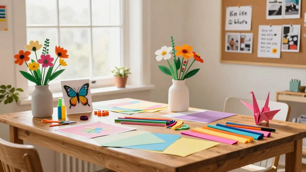 14 Art and Craft Ideas with Paper: Simple and Creative