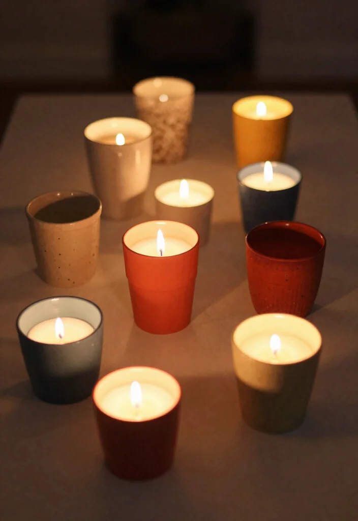 14 Best Out of Waste Decoration Ideas: Creative and Budget-Friendly - 13. Upcycled Candle Holders 1