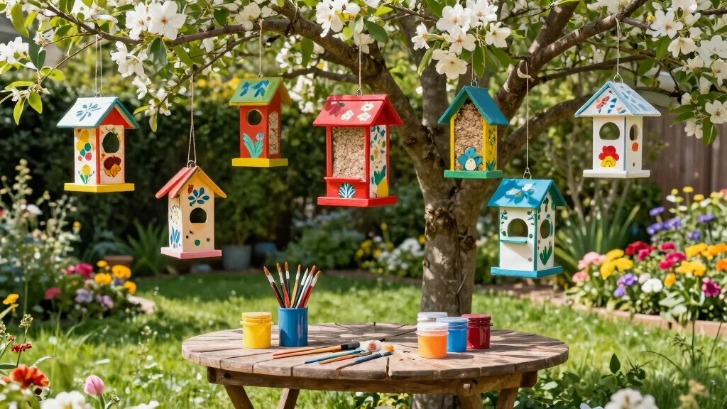 14 Bird Feeder Painting Ideas to Beautify Your Backyard