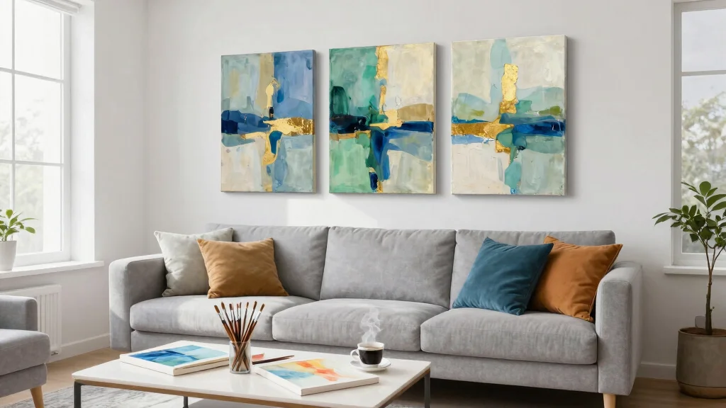 14 Canvas Painting Ideas for Living Room Wall Decor Easy DIY