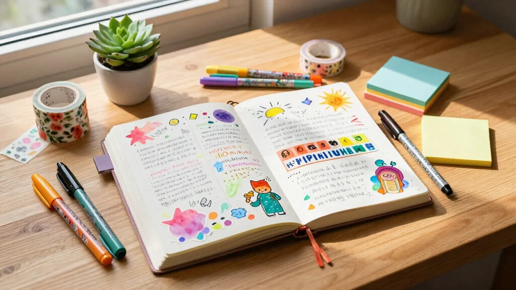 14 Colorful Journal Ideas to Make Every Page Pop